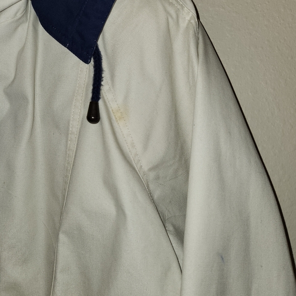 Pacific Trail Vntg Mens Quality Outerwear Jacket White Hooded Pockets Lined Sz L - Picture 5 of 15